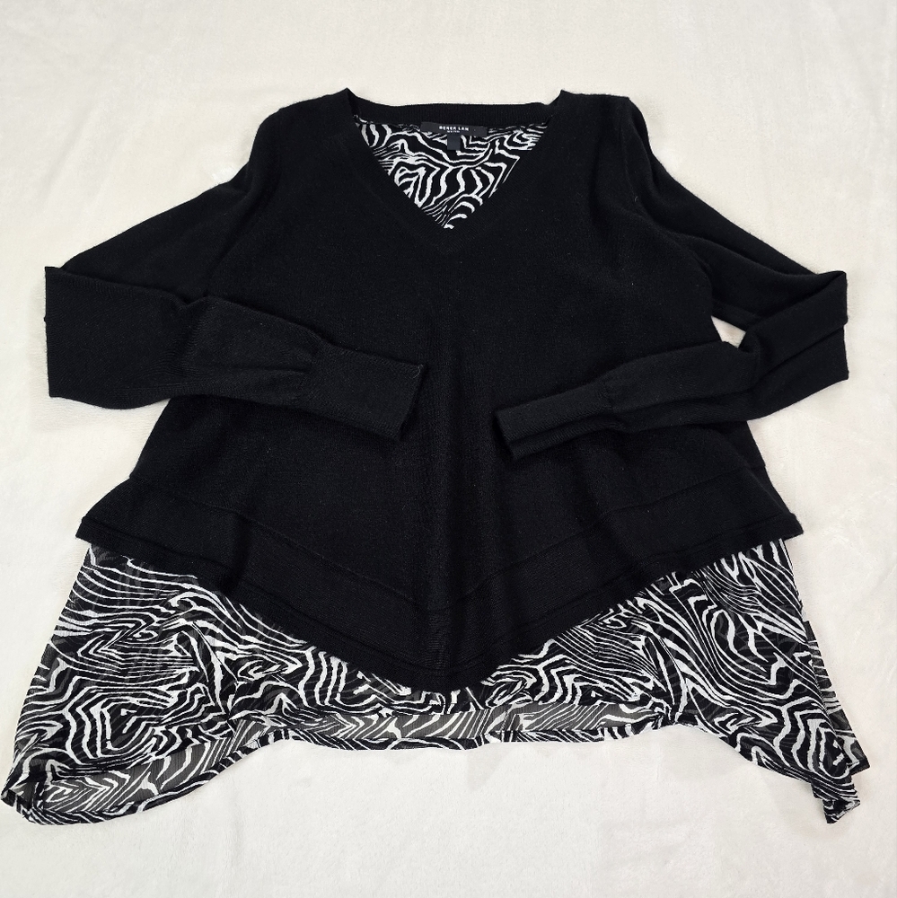 FLAW Derek Lam New York Cashmere blend Vneck sweater Size XS